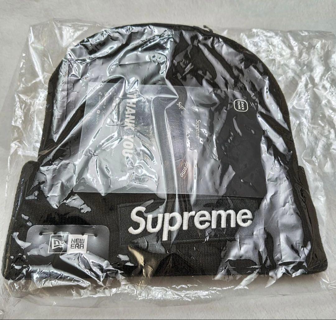 完売品　シュプリーム　ニューエラ　ボックスロゴ　ビーニー