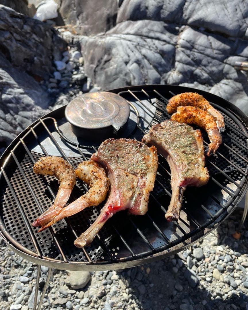 BioLite キャンプストーブ　グリル付き