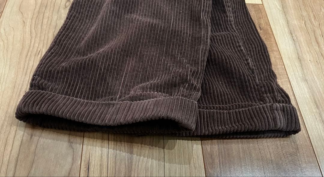 グッドサイズ！90s ポロバイラルフローレン　コーデュロイトラウザー　太畝　焦茶