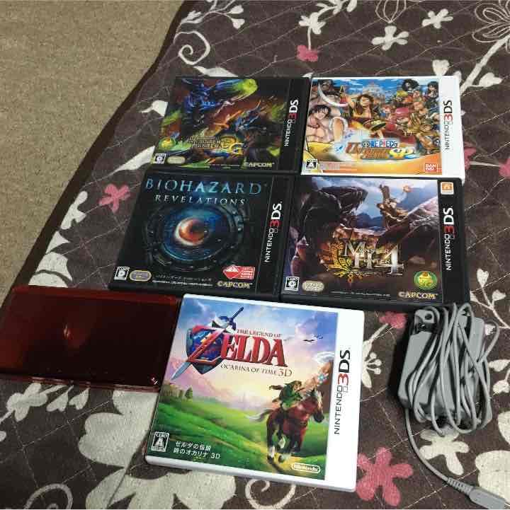 3DS+アクションソフト4本