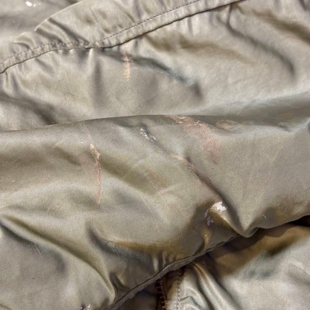 60s 実物 米軍 MA-1 ALPHA社製 1964年 CC クラウンジッパー