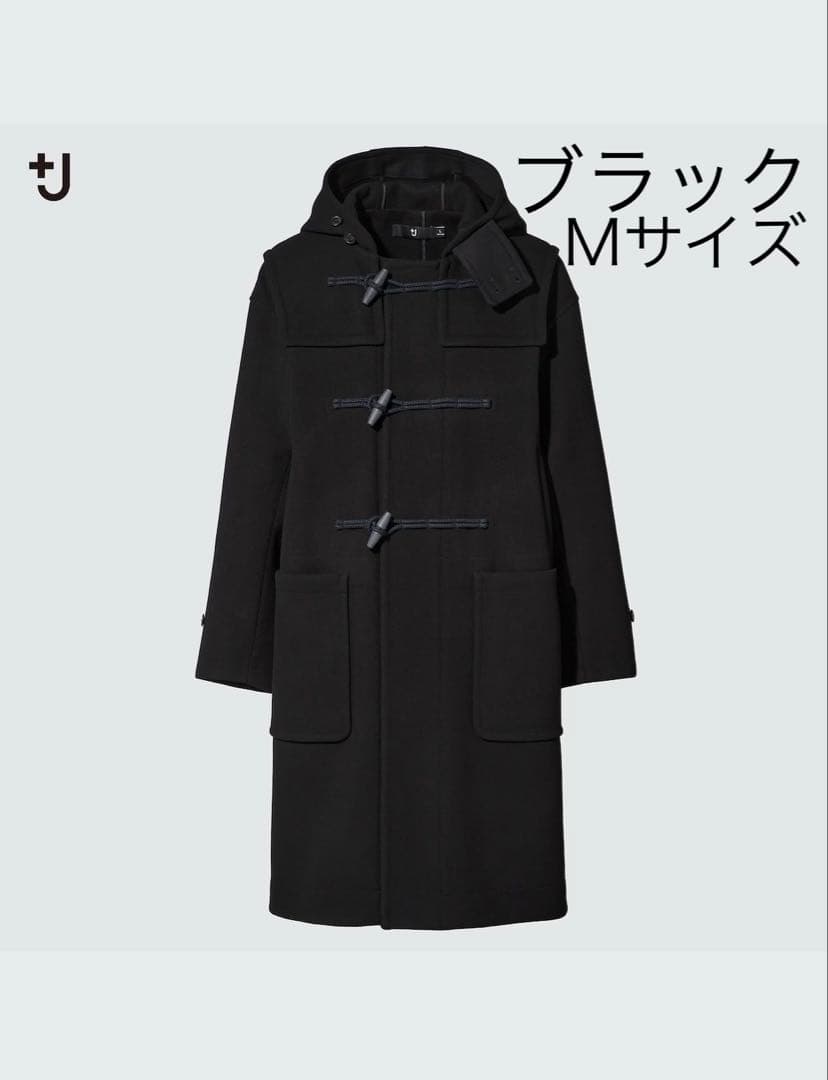 新品　ユニクロ+J ウールオーバーサイズダッフルコート