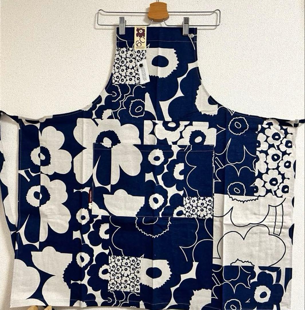 【新品未使用】マリメッコ　marimekko エプロン　ウニッコ　アニバーサリー