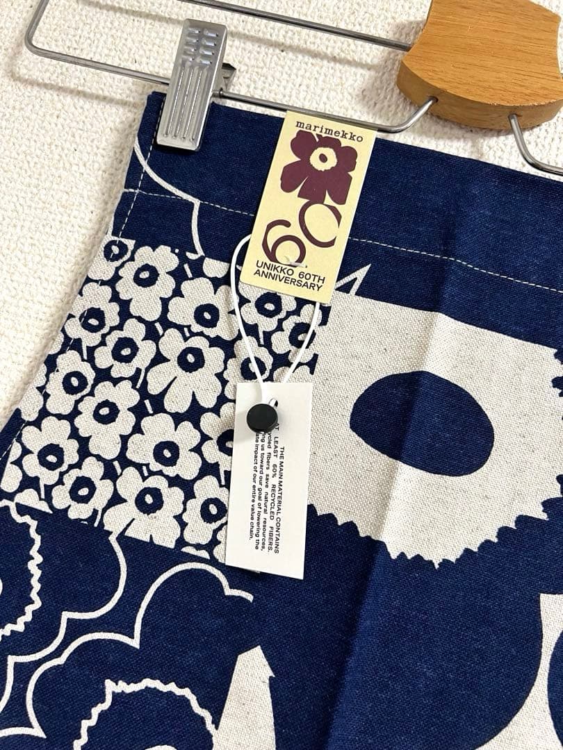 【新品未使用】マリメッコ　marimekko エプロン　ウニッコ　アニバーサリー