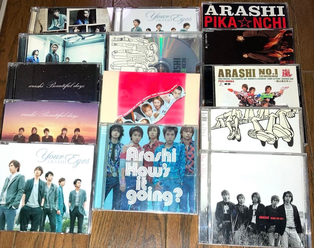 嵐　CD シングル　アルバム　DVD付き　55枚　まとめ売り　セット
