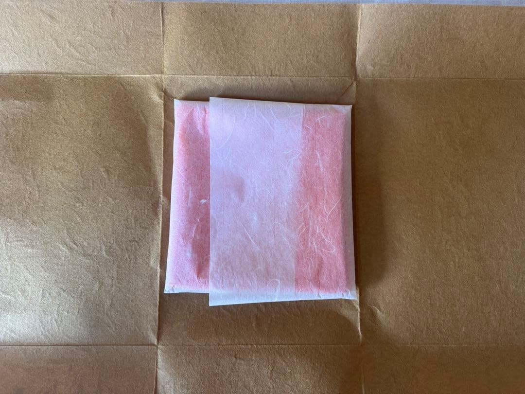 土田友湖 紅御帛紗 朱色 帛紗 茶道具