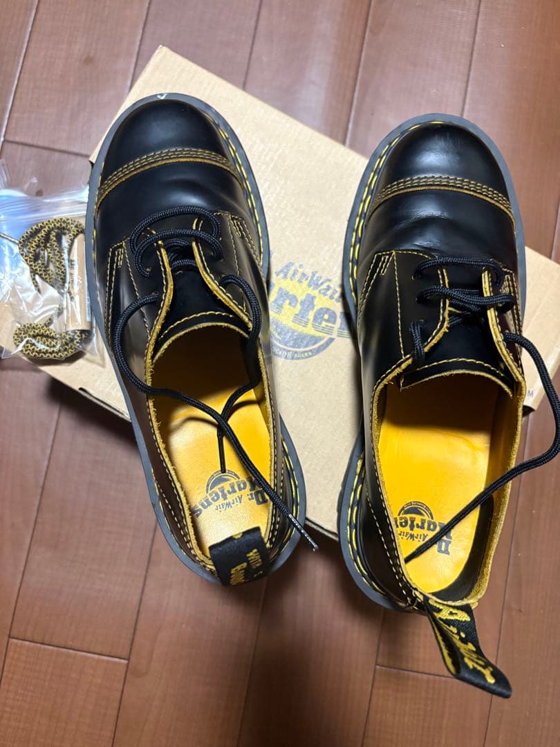 靴 Dr. Martens 1461 QUAD DOUBLE STITCH