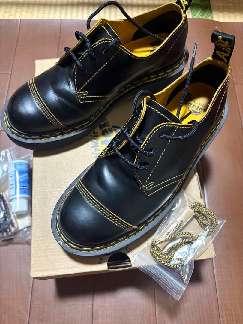 靴 Dr. Martens 1461 QUAD DOUBLE STITCH