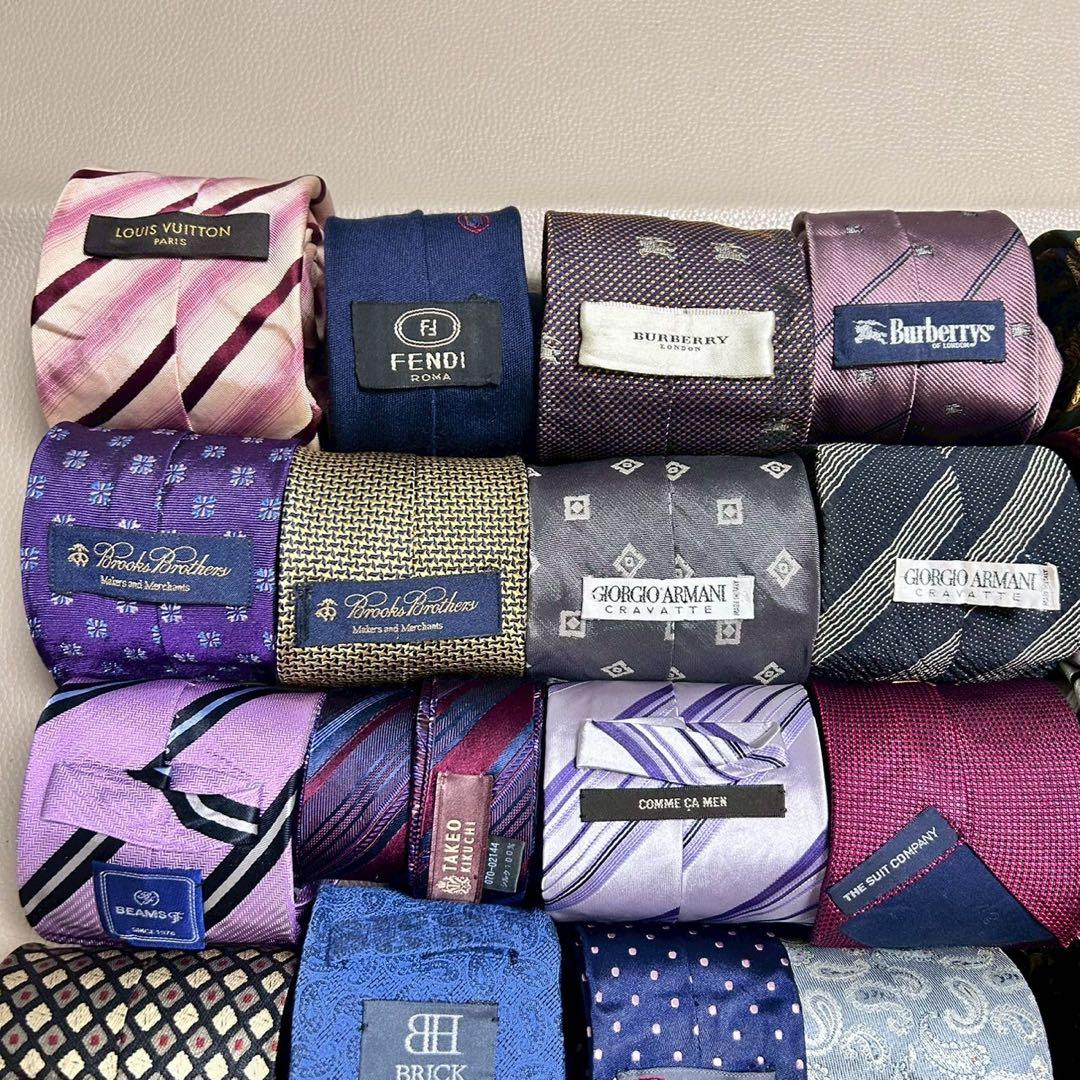 ネクタイセット　40本セット　ヴィトンネクタイ　ヴィトン　メンズ　ビジネス