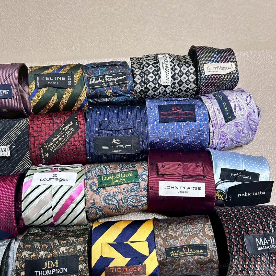ネクタイセット　40本セット　ヴィトンネクタイ　ヴィトン　メンズ　ビジネス