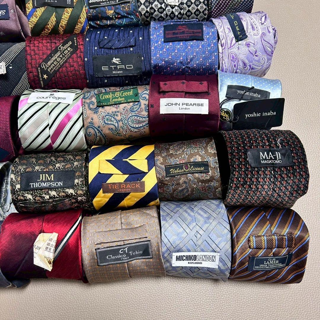 ネクタイセット　40本セット　ヴィトンネクタイ　ヴィトン　メンズ　ビジネス