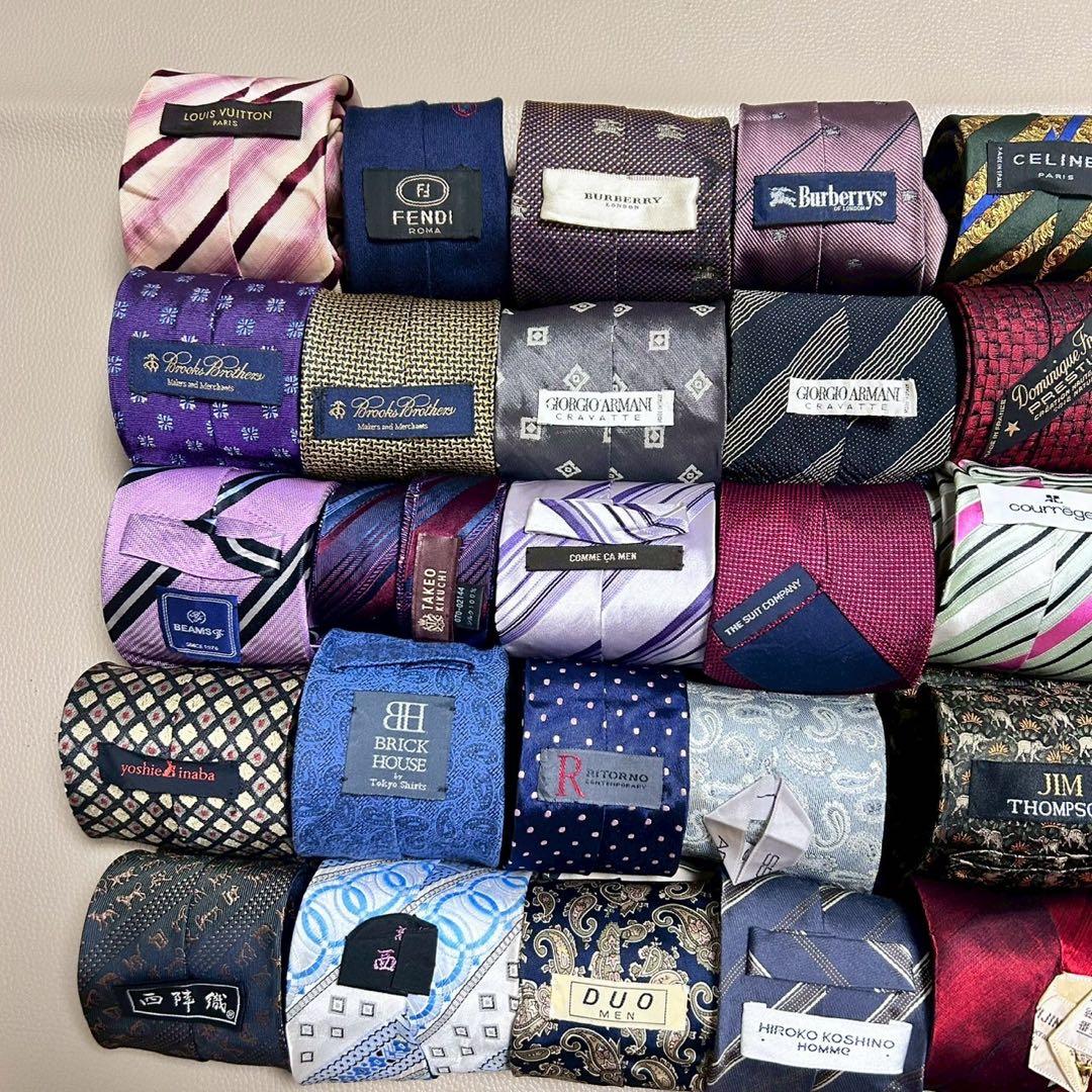 ネクタイセット　40本セット　ヴィトンネクタイ　ヴィトン　メンズ　ビジネス