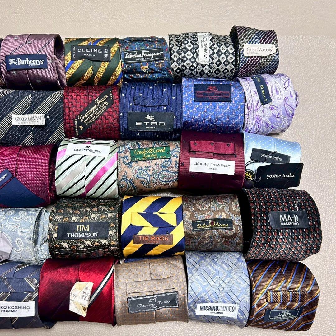 ネクタイセット　40本セット　ヴィトンネクタイ　ヴィトン　メンズ　ビジネス