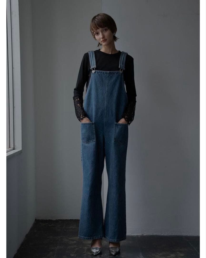 TREFLE+1 デニムオーバーオール