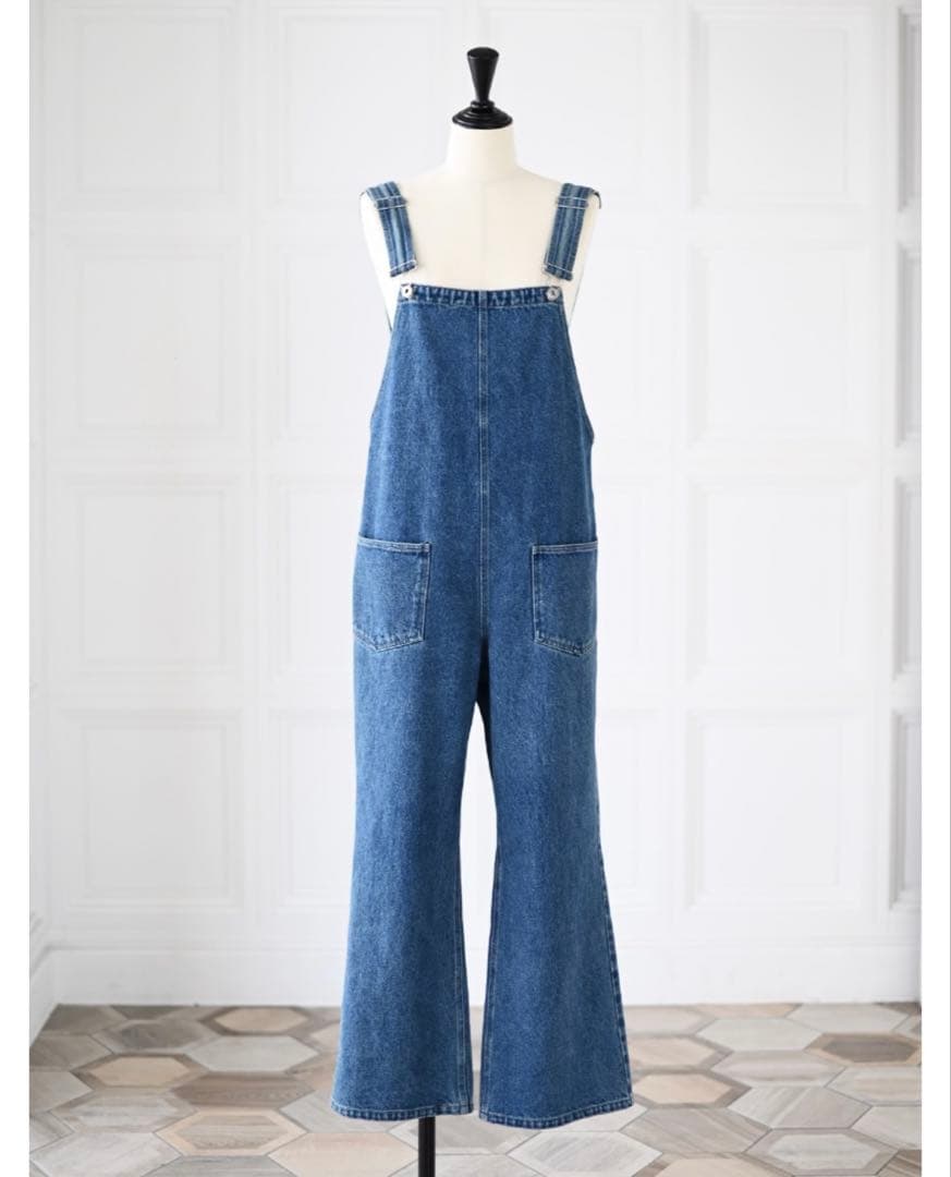 TREFLE+1 デニムオーバーオール