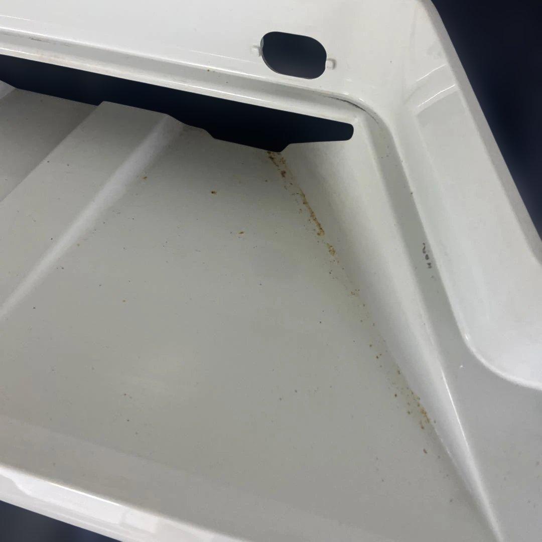 スーパーグレート　17型〜　純正　標準キャブ　白　運転席側　ステップウォール