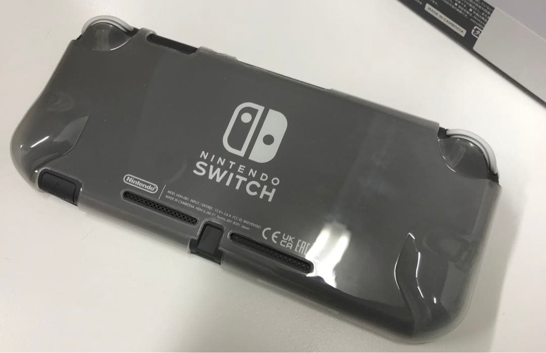 Nintendo Switch Lite Gray セミハードケース付き