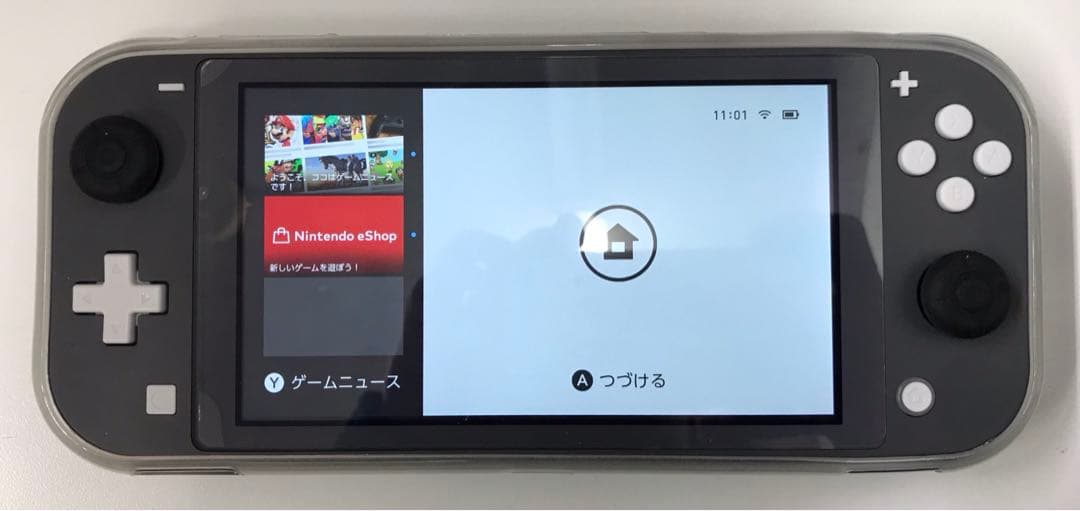 Nintendo Switch Lite Gray セミハードケース付き