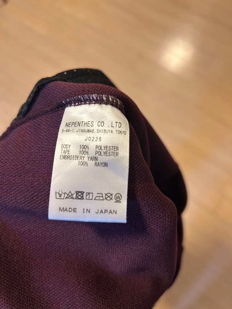 カールおじさん専用ニードルス　トラックパンツ　パープル✖️グリーン　Mサイズ