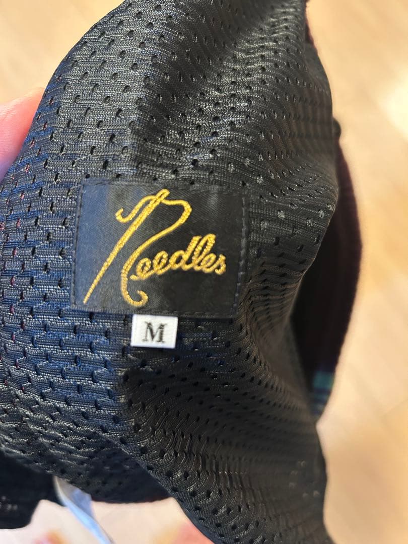 カールおじさん専用ニードルス　トラックパンツ　パープル✖️グリーン　Mサイズ