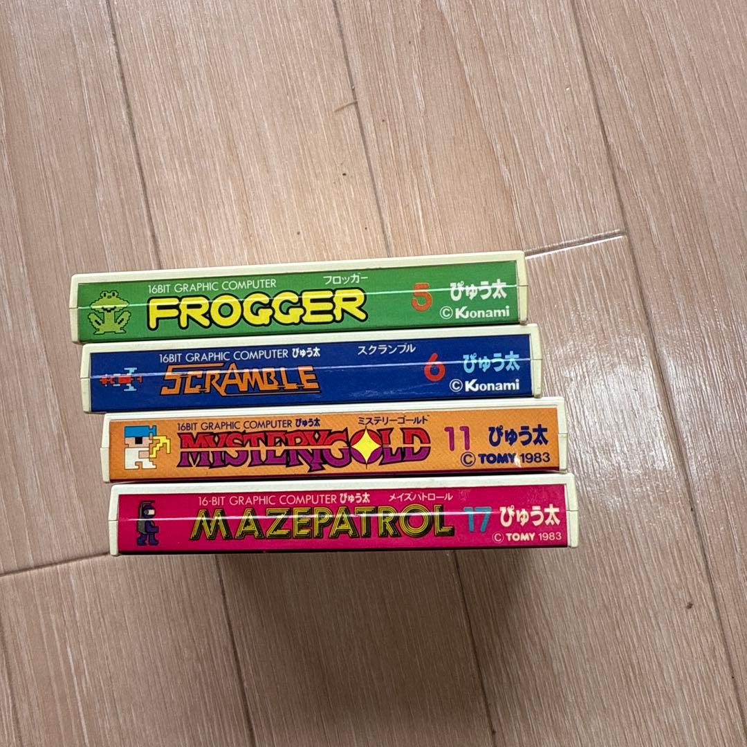 ぴゅう太本体 カセット4本