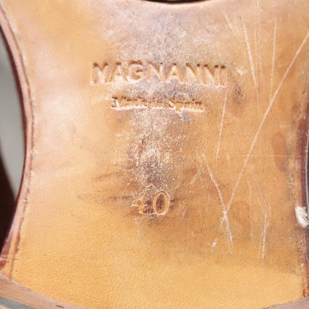 Made in Spain☆送料無料☆超美品☆マグナーニ☆EU40=25cm相当