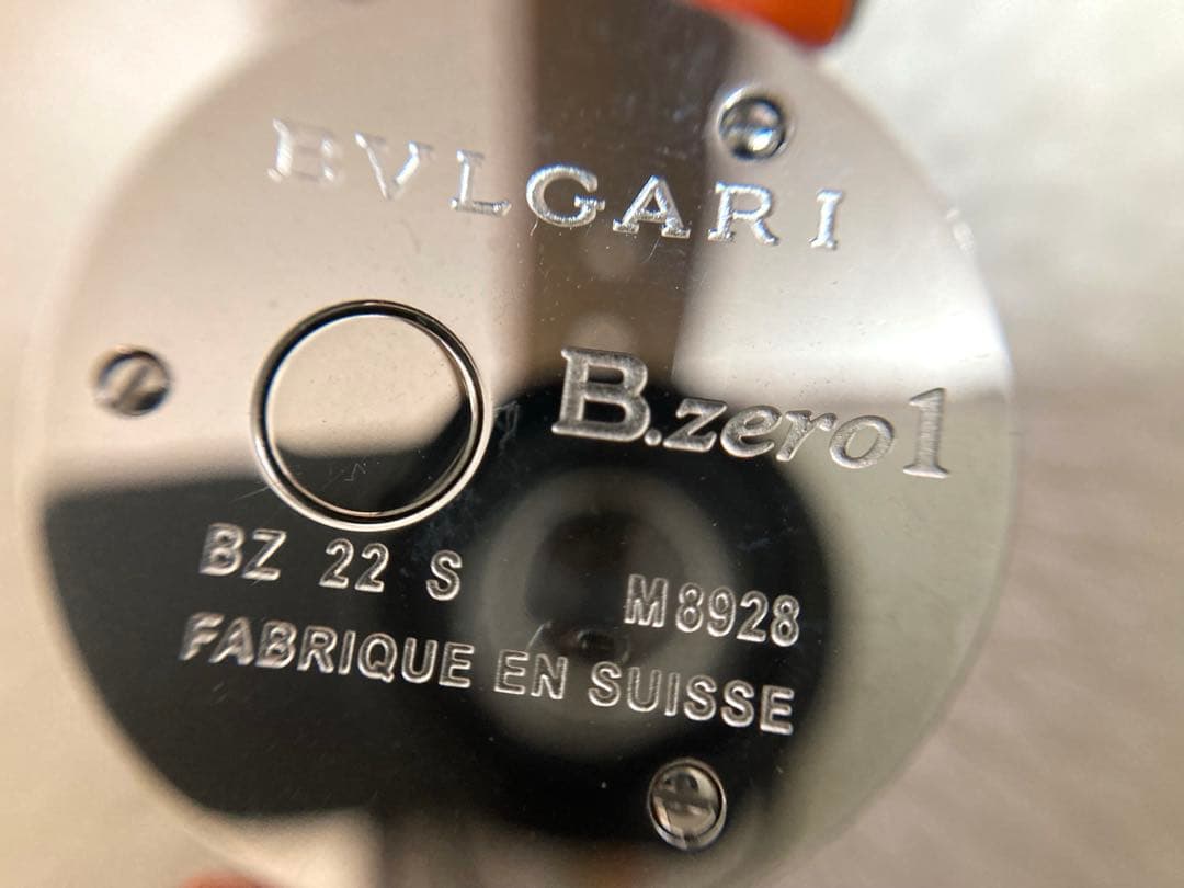 美品・電池交換済ブルガリ ビーゼロワン BB22S ピンクシェル 腕時計