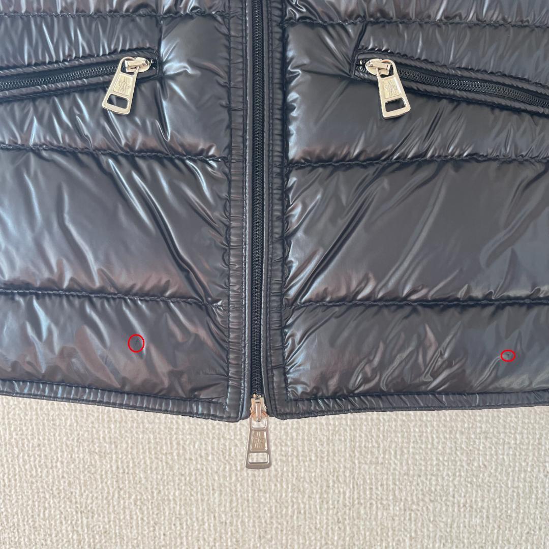 モンクレール ダウンベスト GUI GILET メンズ レディース ブラック