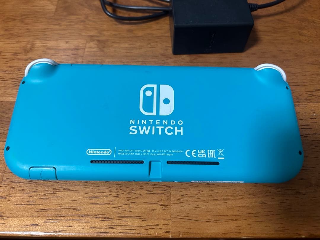 Nintendo Switch Lite 水色 ACアダプタとSDカード付