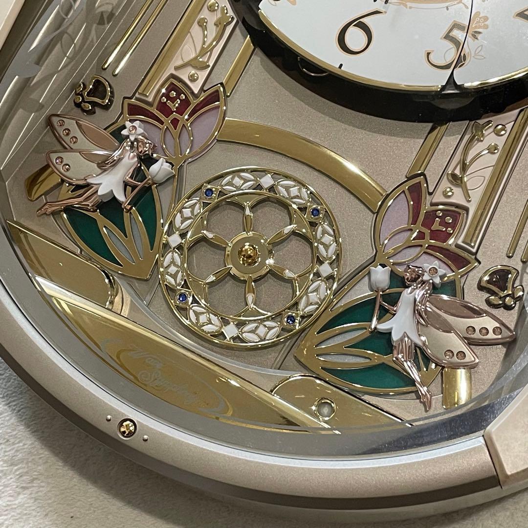 SEIKO セイコー　ウェーブシンフォニー　電波からくり掛け時計　RE567G