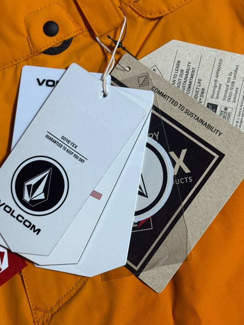 ボルコム スノーボード ウェアパンツ G1352406 ゴアテックス XS 新品