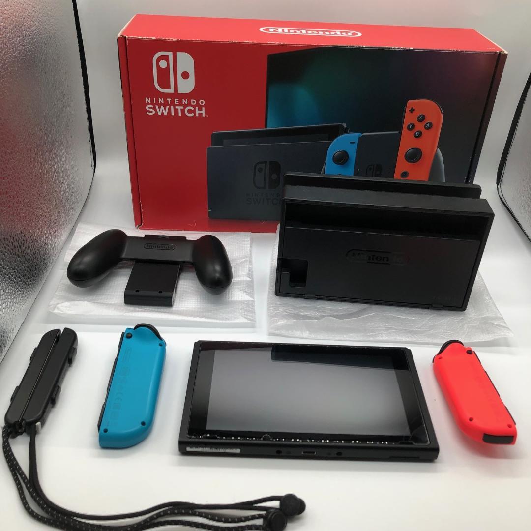 美品 Nintendo switch ニンテンドウスイッチ 本体 箱あり