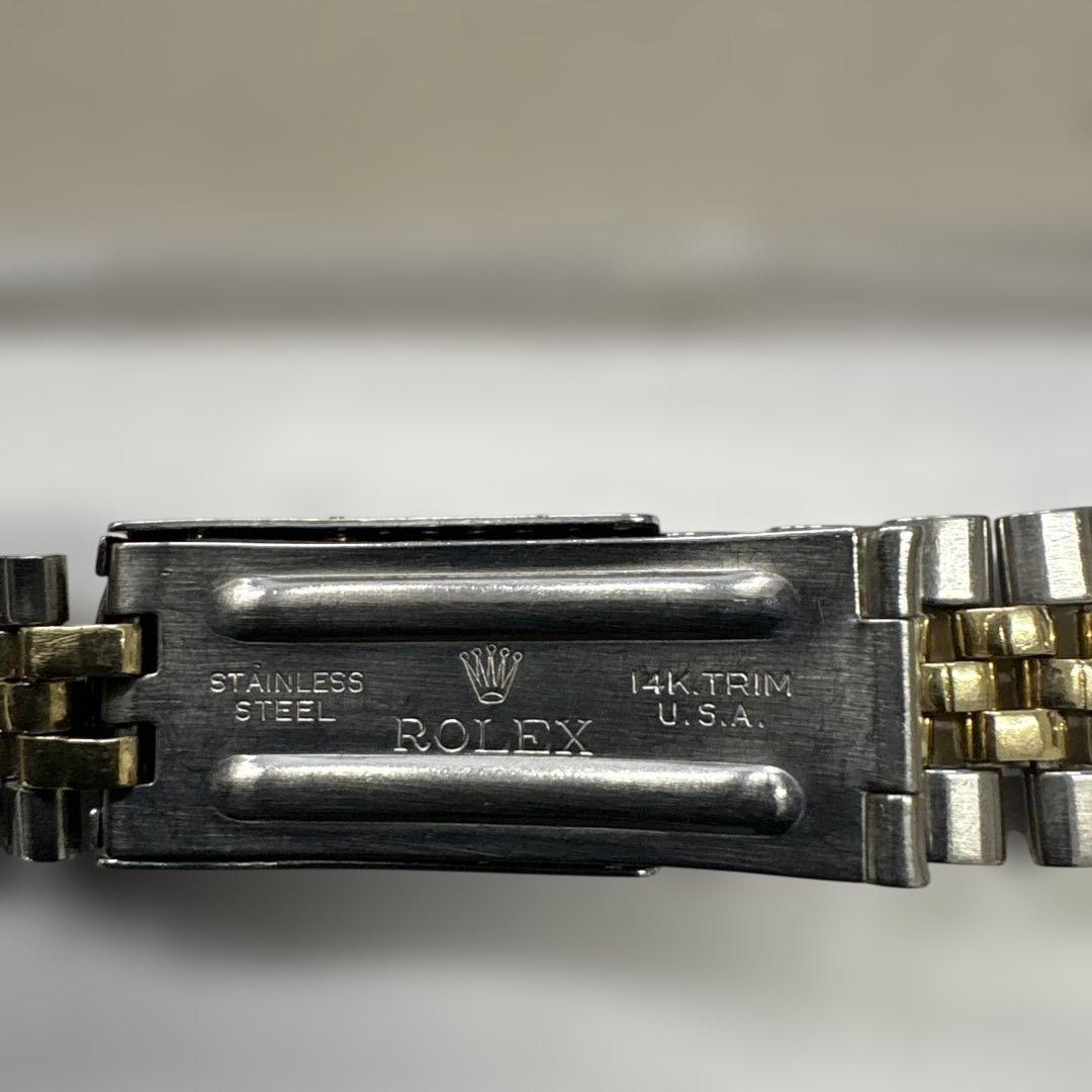 希少！ROLEX 【デベソ王冠】US ライスジュビリーブレス・コンビ20㎜純正品