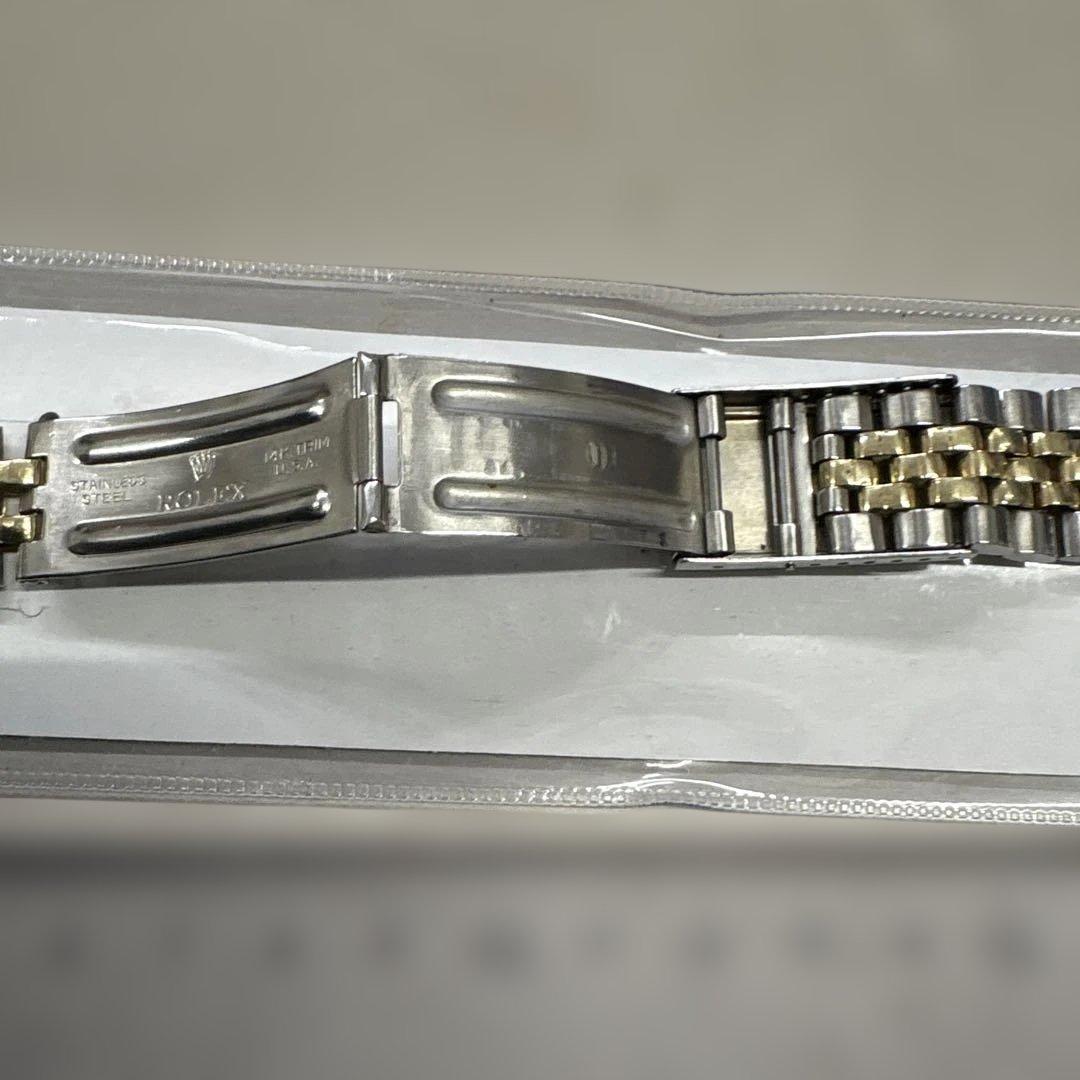 希少！ROLEX 【デベソ王冠】US ライスジュビリーブレス・コンビ20㎜純正品