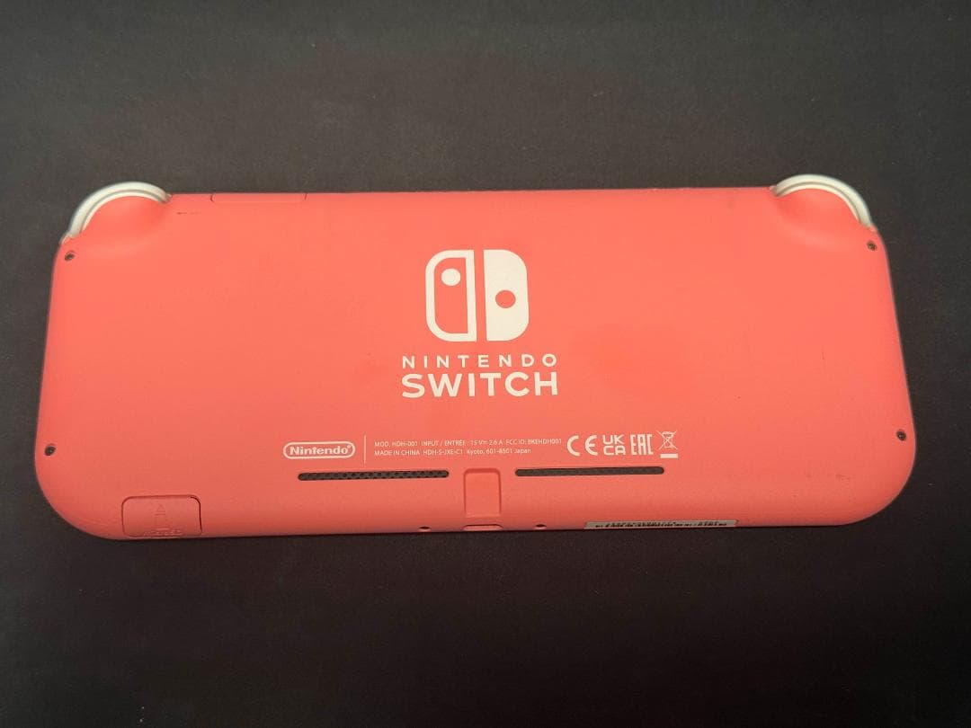 NintendoSwitchLite本体【microSD128GB・カバー付き】