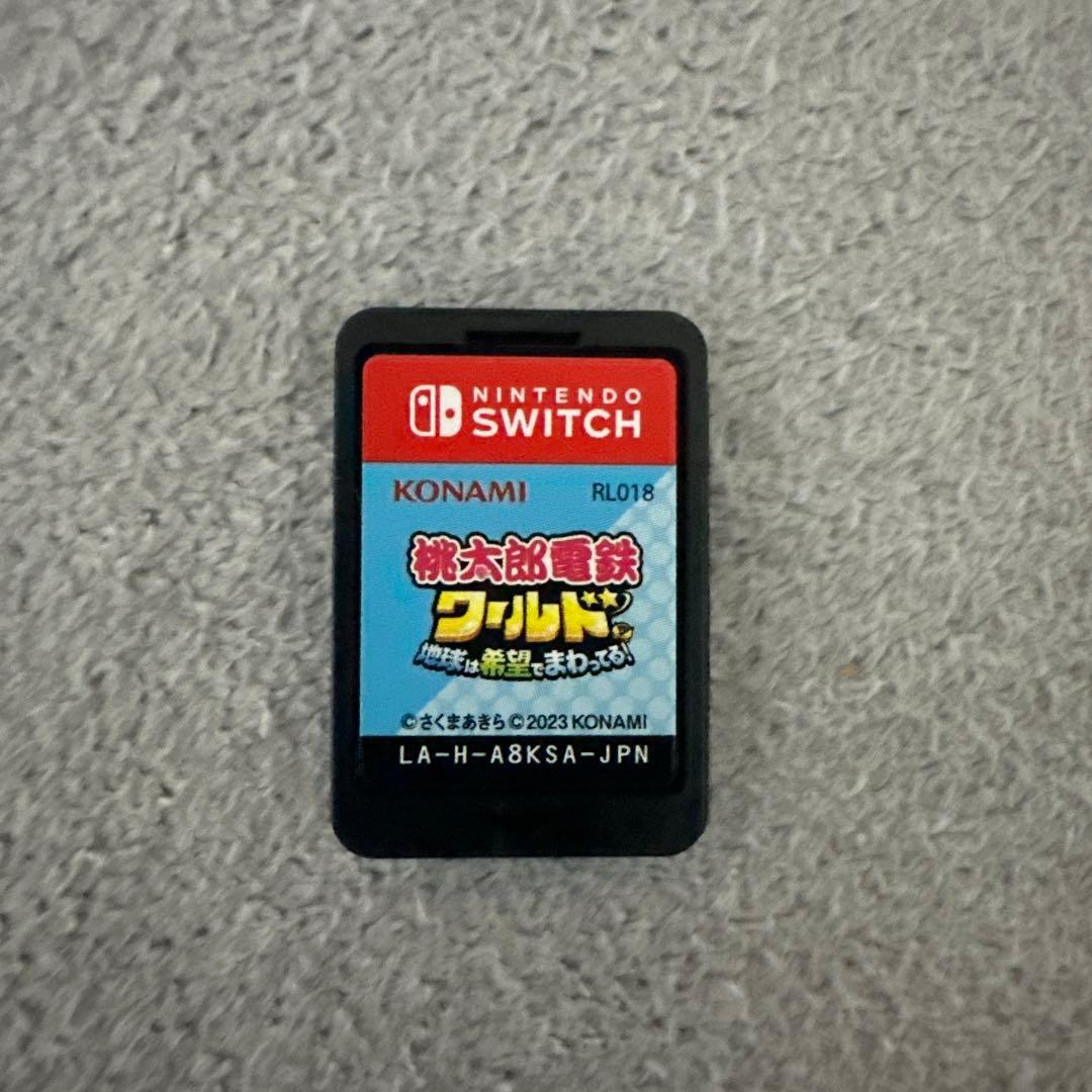 Nintendo Switch 本体(青/赤)＋桃鉄ワールドなど付き