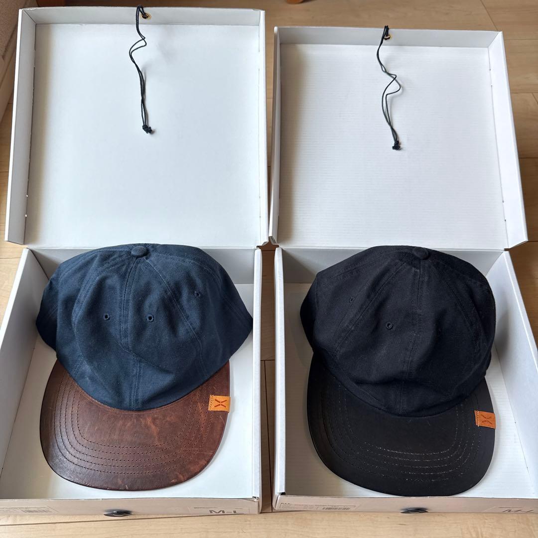 visvim EXCELSIOR CAP セット売り ブラック ネイビー