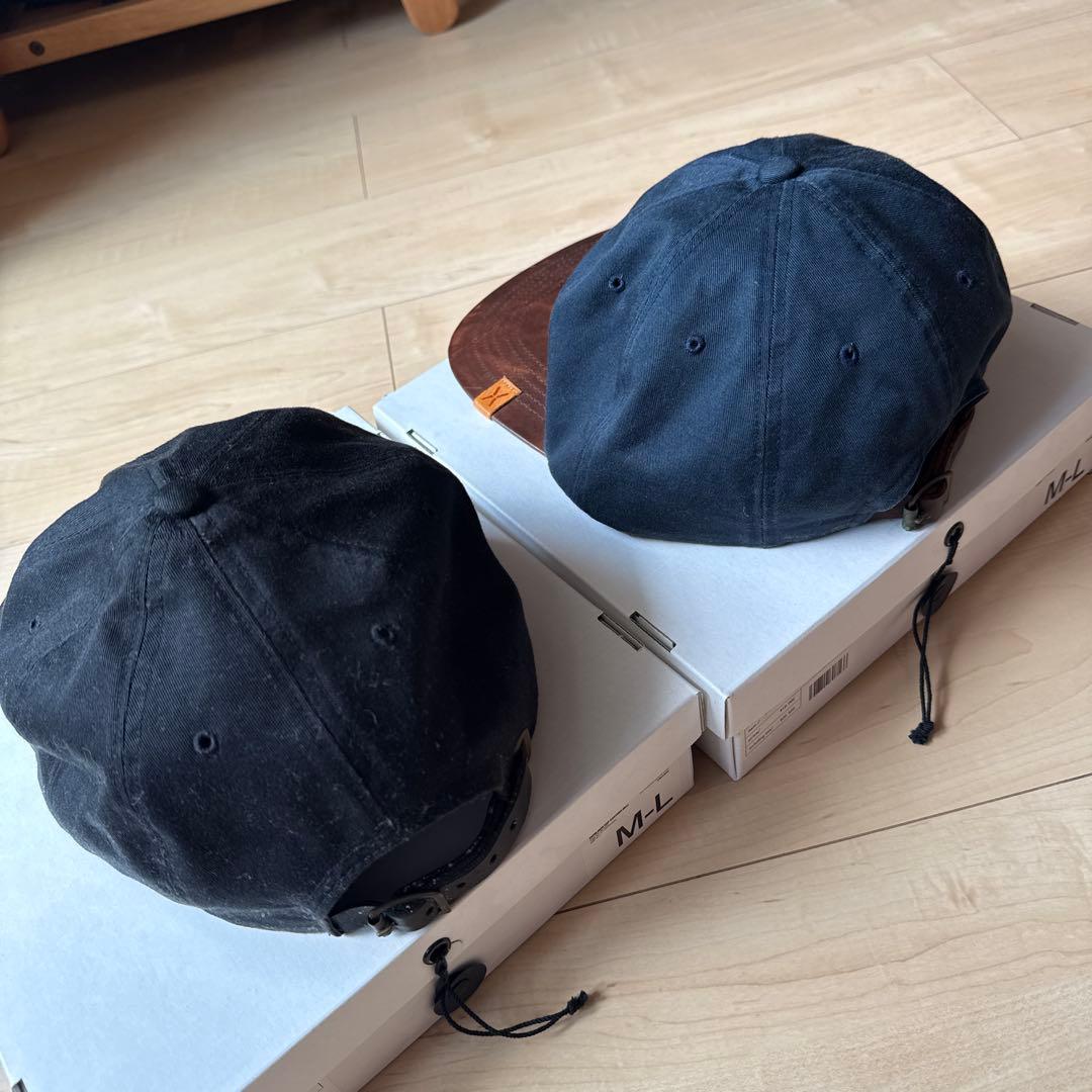 visvim EXCELSIOR CAP セット売り ブラック ネイビー