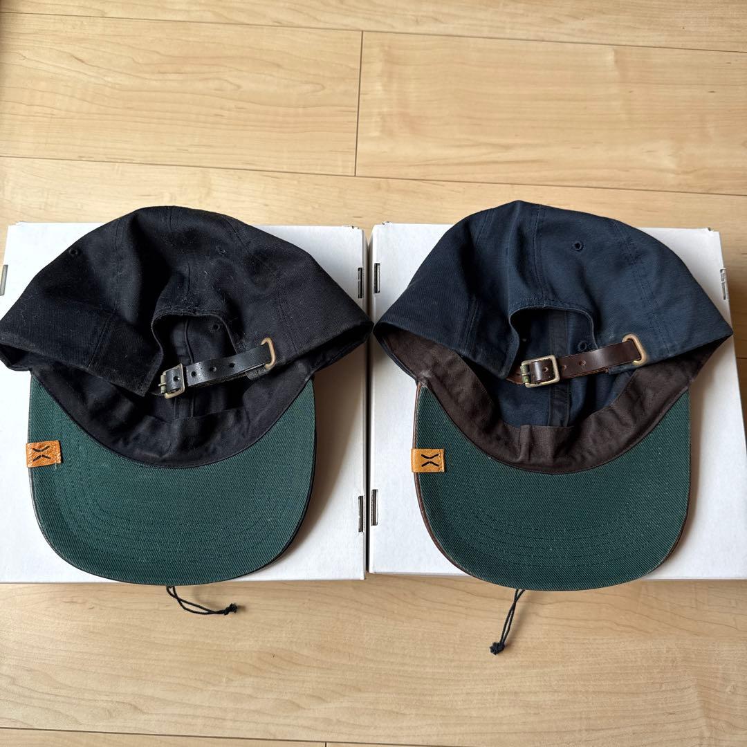visvim EXCELSIOR CAP セット売り ブラック ネイビー