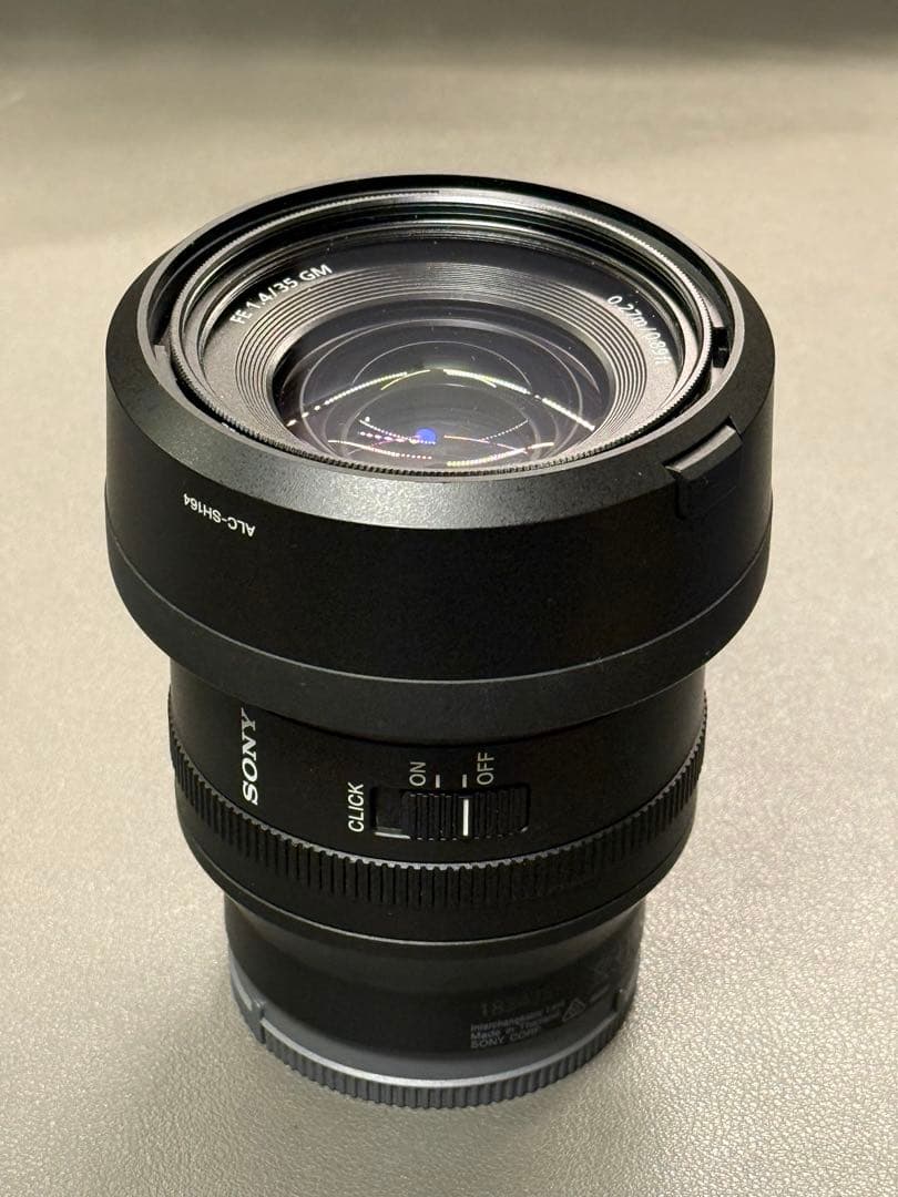 SONY FE 1:4/35 GM レンズ