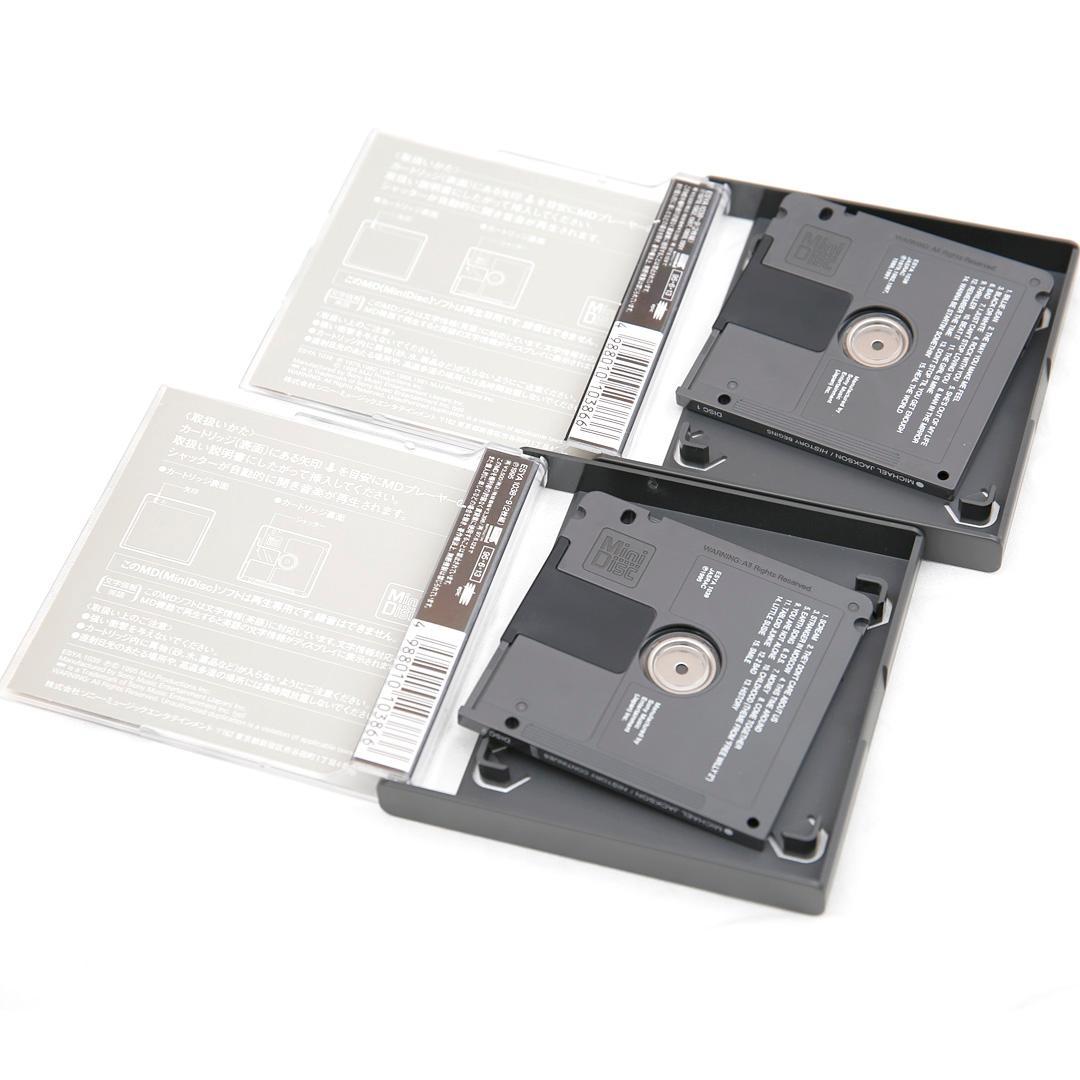 マイケル・ジャクソン　Michael Jackson HIStory　2枚組MD