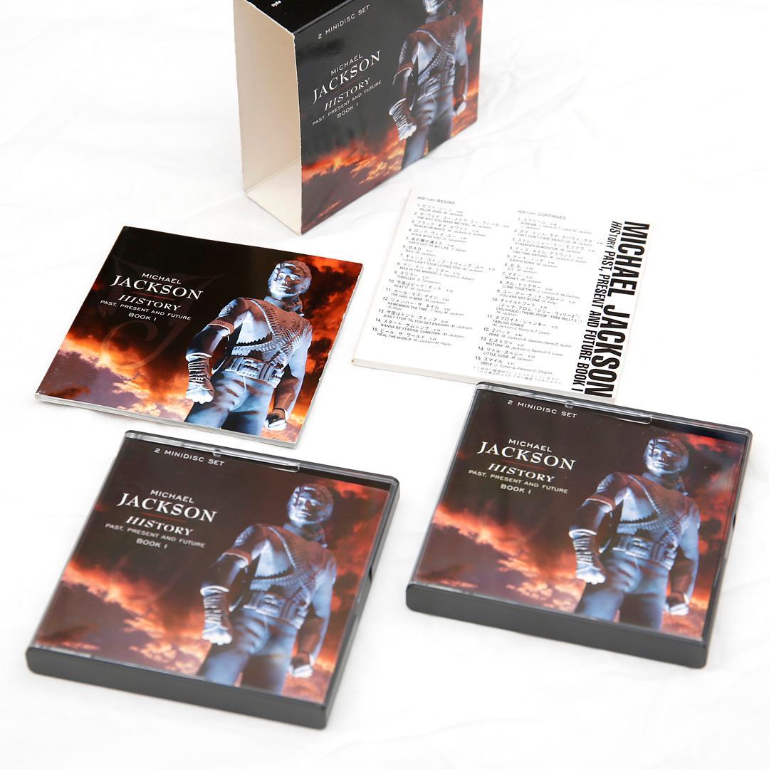 マイケル・ジャクソン　Michael Jackson HIStory　2枚組MD