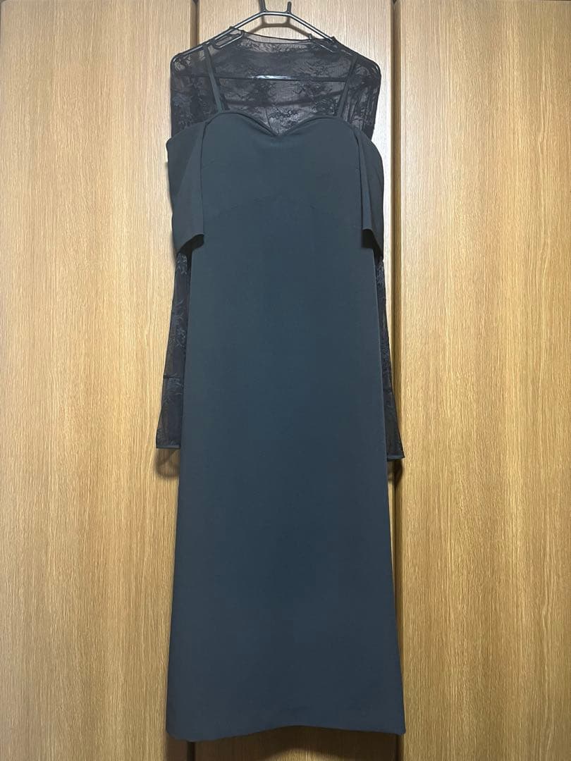 スーツ・フォーマル・ドレス Ameri vintage LACE TOP SET DRESS