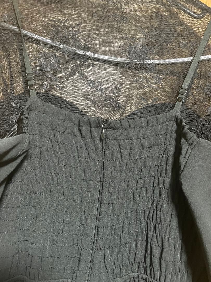 スーツ・フォーマル・ドレス Ameri vintage LACE TOP SET DRESS