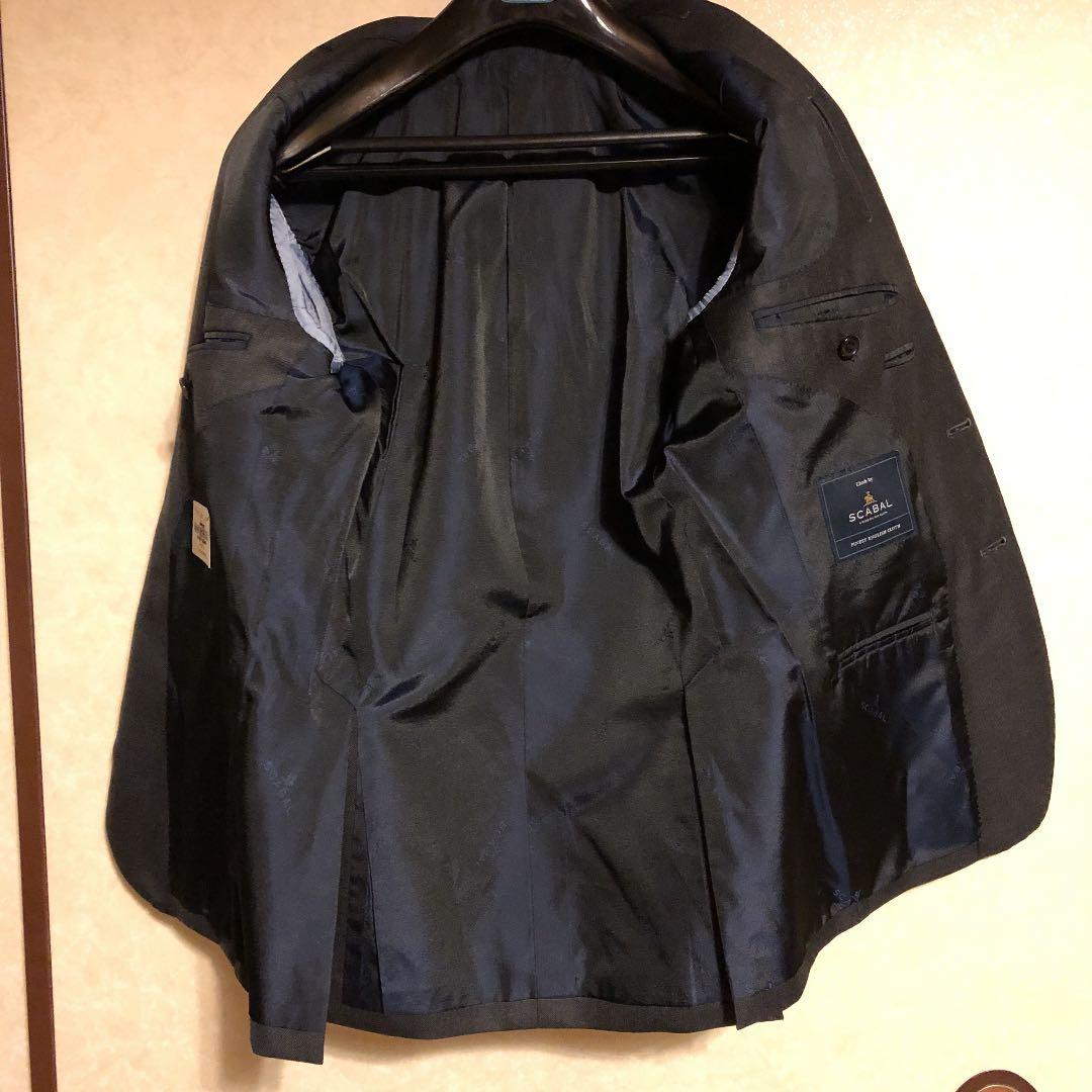 テーラーメイド オーダースーツ シングル 2B チャコールグレー スキャバル