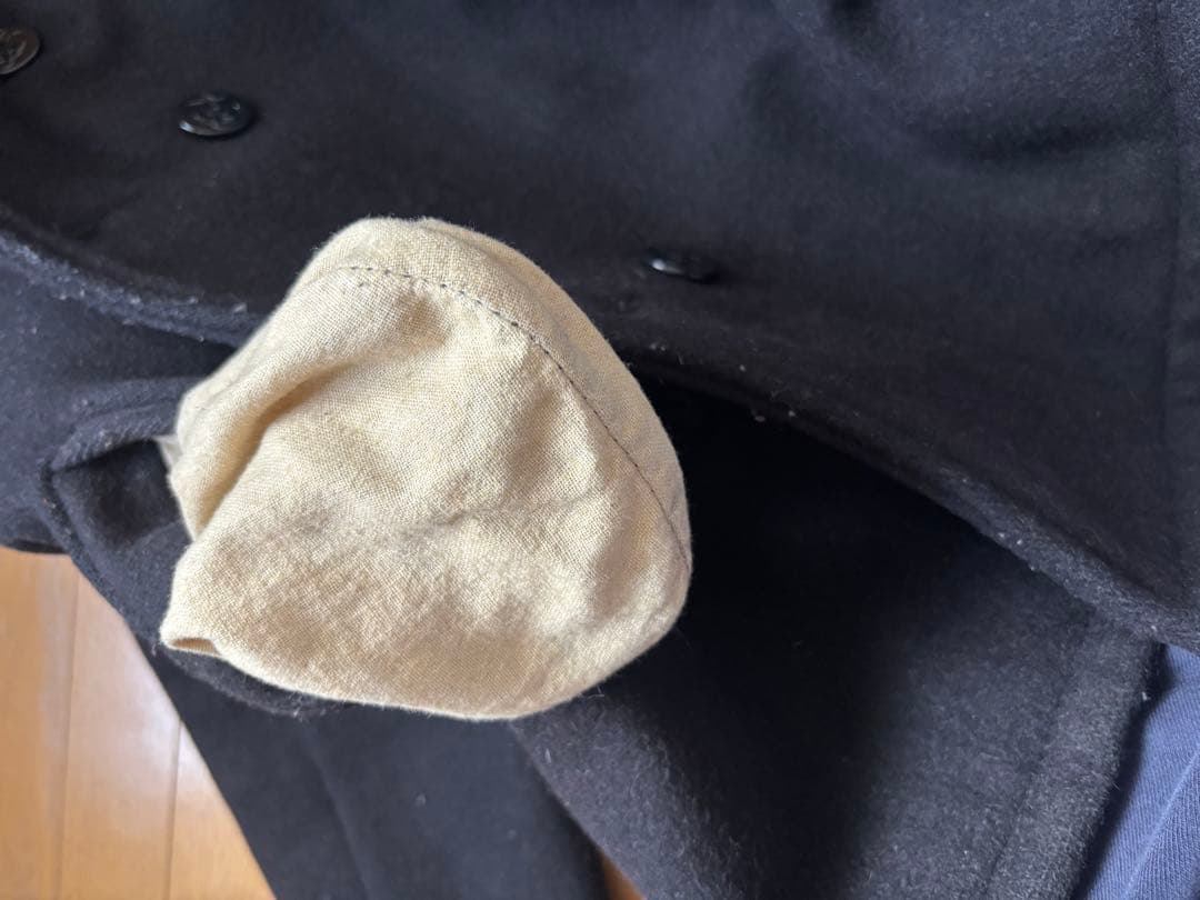 N*o様 ヴィンテージ　schott ＰコートU.S. 740N 42 黒