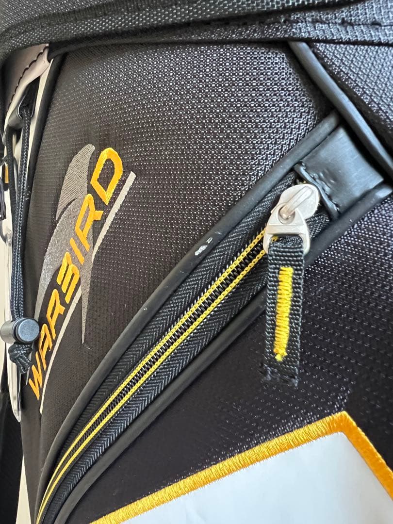 Callaway Warbird キャディバッグ 黒白 ヘッドカバー付き