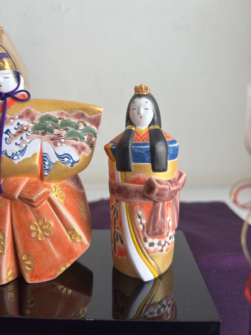 雛人形 佐藤好昭作 筑前博多人形 古典立雛 木箱付　３月　ひな人形　ひな祭り