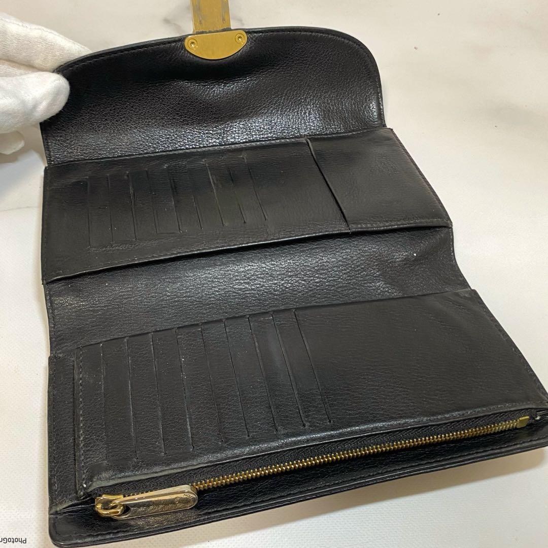 堅志郎❣️ルイヴィトン＊長財布＊マヒナ＊ブラック✨