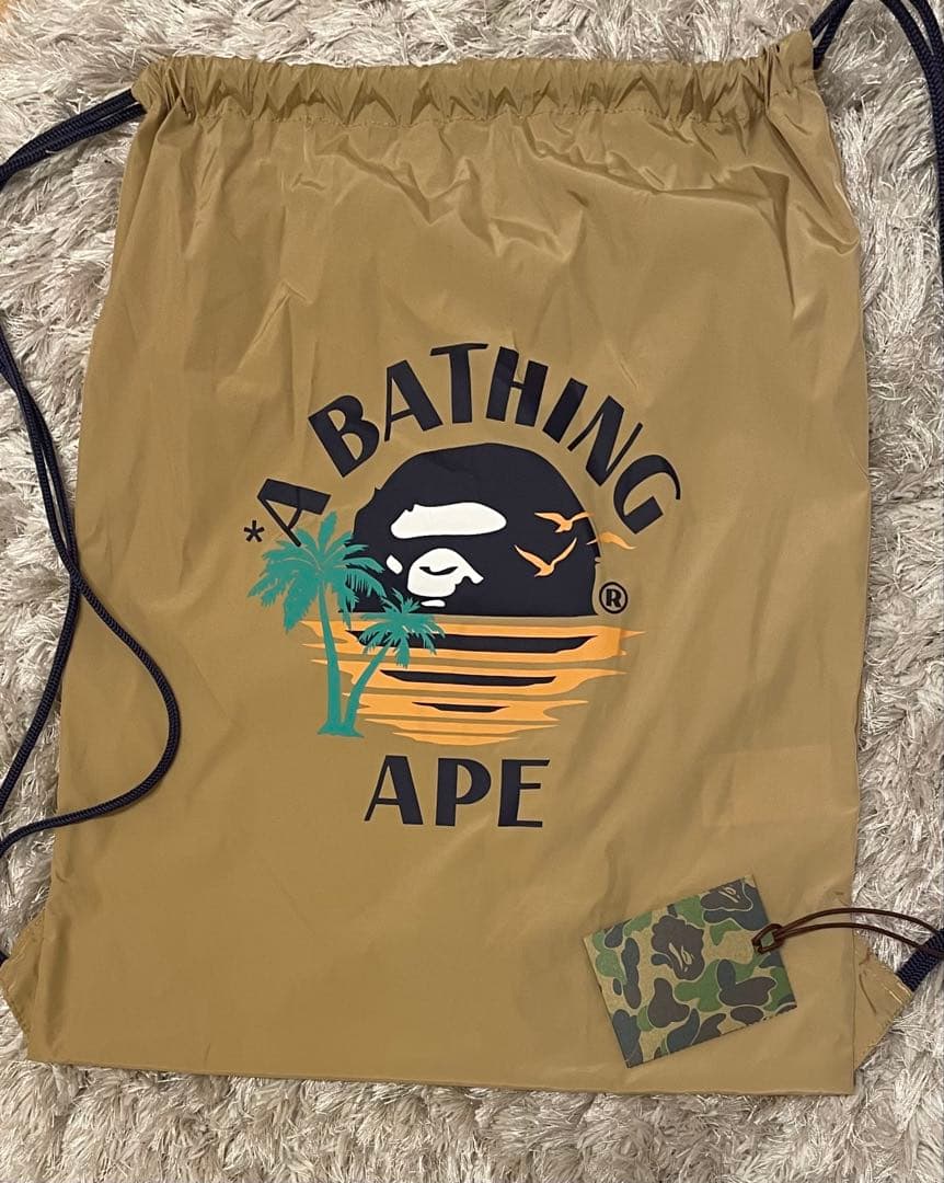 BAPE 2025 サマーバッグ限定品　　　ナップサック 新品未使用品 タグ付き
